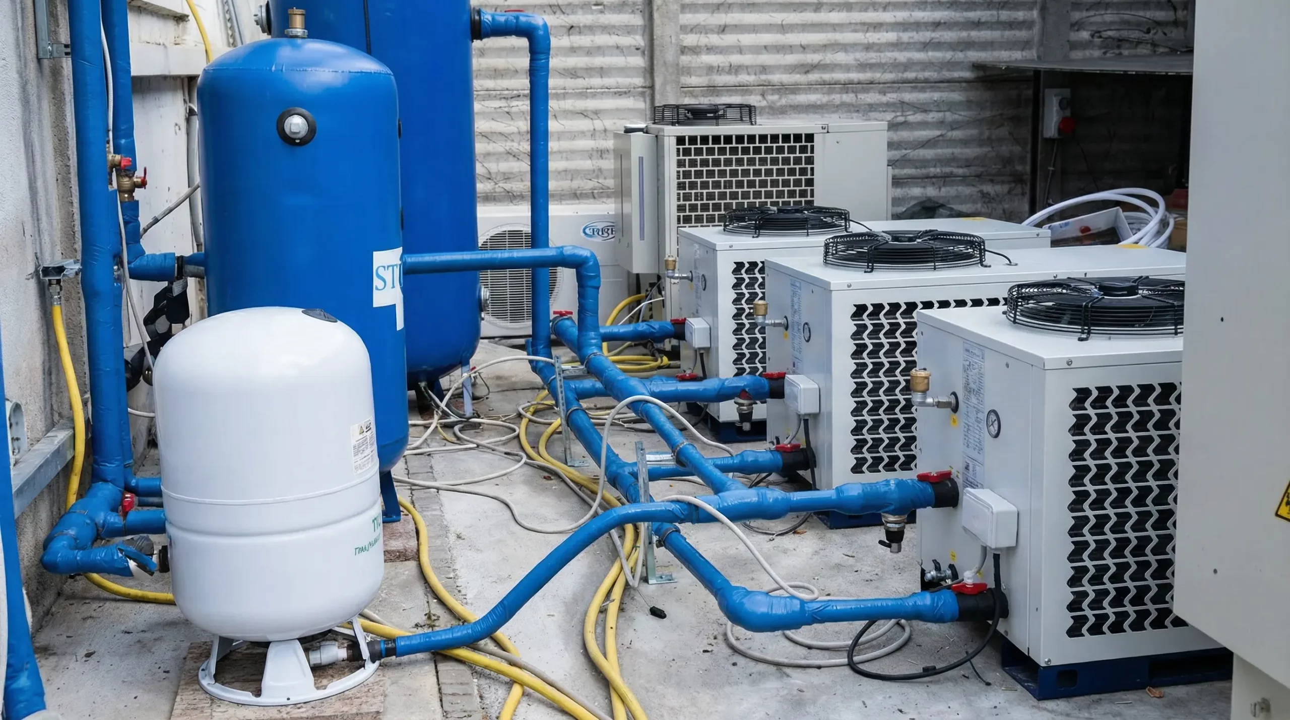 Chiller di precisione per processo galvanico oreficeria Valenza - Frigo 2000